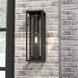 Caleb 1 Light 16.5 inch Textured Black Outdoor Wall Sconce